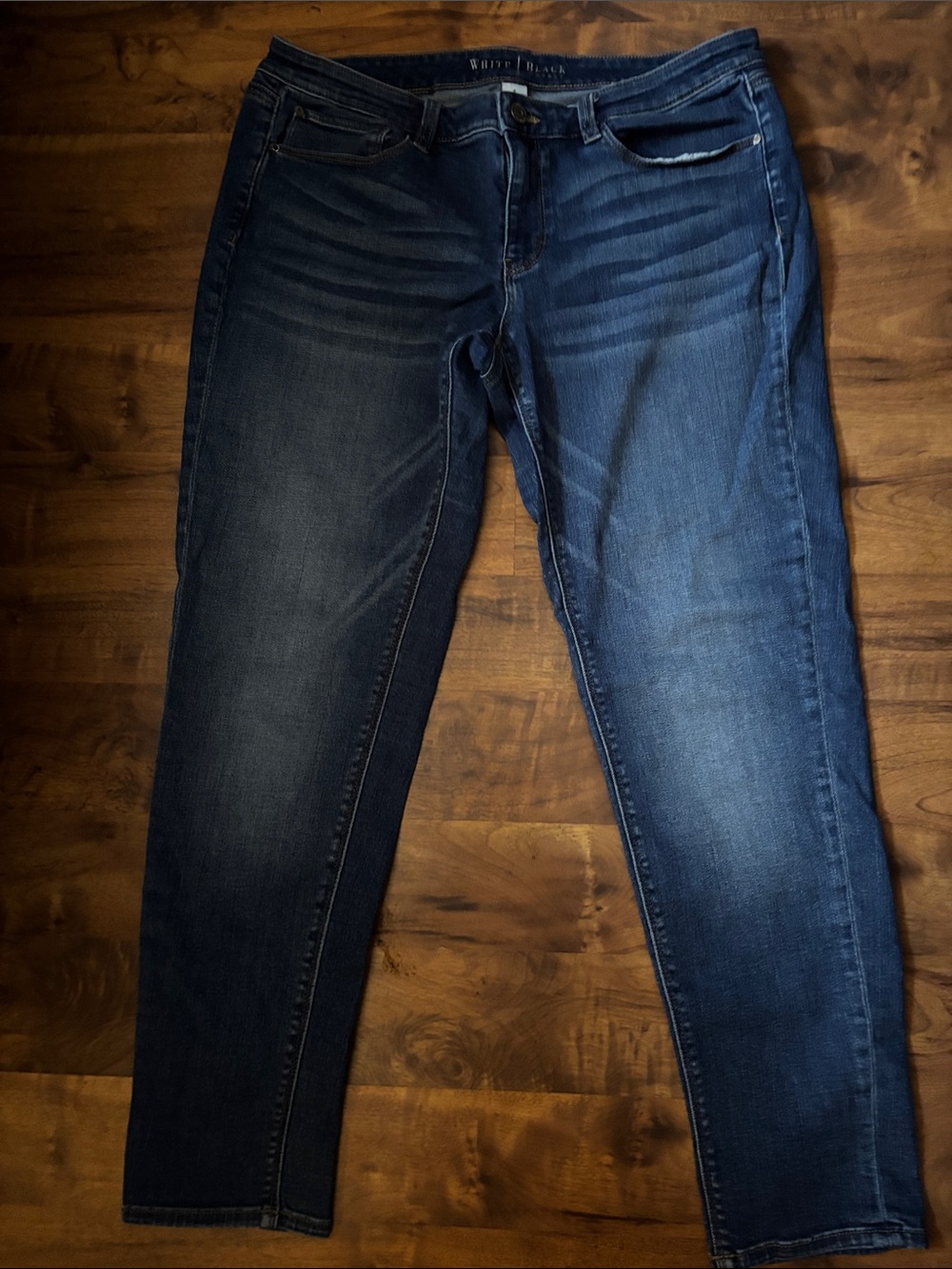 White House Black Market Dark Wash Skinny Jeans